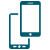 Celulares y telefonía icono